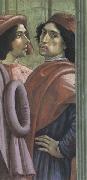 Domenico Ghirlandaio Detail from Saint Francis Restoring a Child to Life oil on canvas